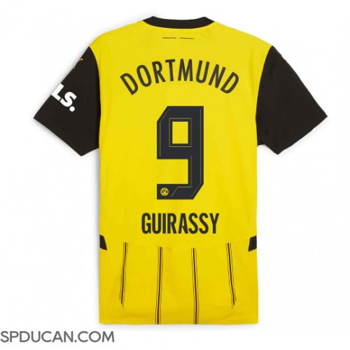 Muški Nogometni Dres Borussia Dortmund Serhou Guirassy #9 Domaci 2024-25 Kratak Rukav